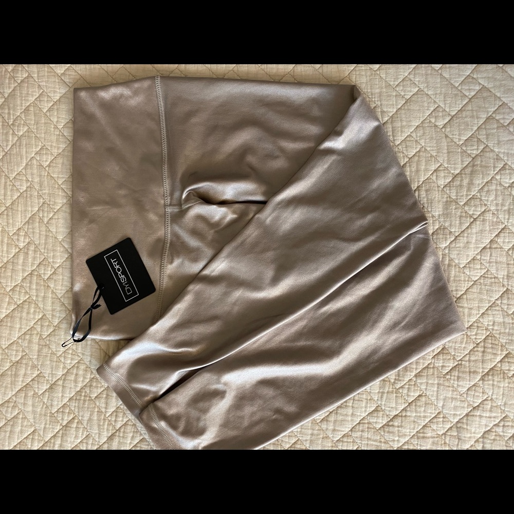 DIY SPORT GOLD SHIMMER LEGGINGS